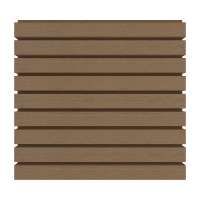 NTW Composiet Wandbekleding Castellation 50 Profiel Teak