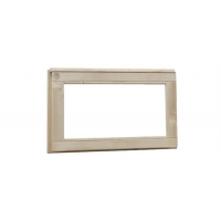 Vast Raam Onbehandeld Met Melkglas