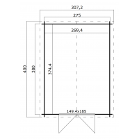 Norah 380 Platinum Grey