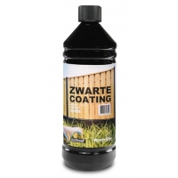 Fles zwarte coating