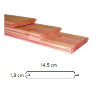 Dakbeschot douglas breed 400cm Onbehandeld