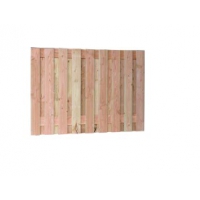 Douglas plankenscherm 19 planks fijnbezaagd 130cm