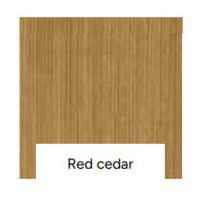 NTW Composiet Dekdeel Enkelzijdig 2.3x13.8x400cm Red Cedar