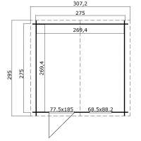 Nina 275 Platinum Grey