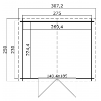 Norah 230 Platinum Grey