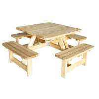 Picknicktafel Vierkant