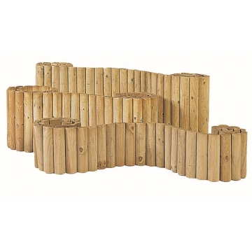 Rolborder Grenen 20cm hoog