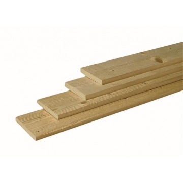 Vuren Scandinavisch Geschaafde Plank 360cm