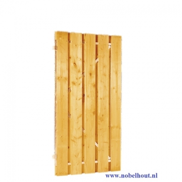 Poortdeur Grenen Staalframe 90x180cm