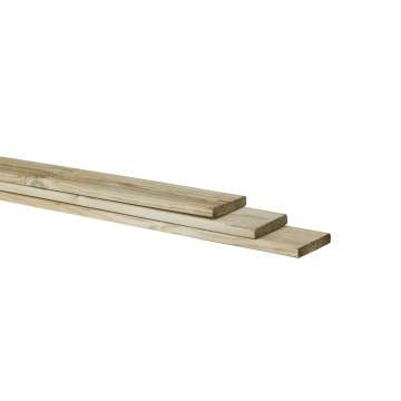 Plank geschaafd 18x100 mm geimpregneerd grenen 240cm