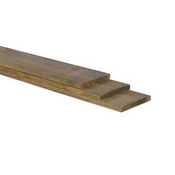 Plank geschaafd 18x140 mm nobifix grenen 200cm