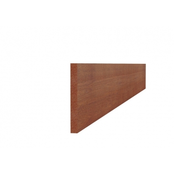 Hardhouten Beschoeiingsplank Fijnbezaagd 2x20x400cm