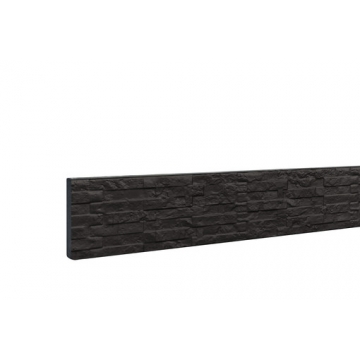 Betonplaat leisteenmotief 36cm gecoat