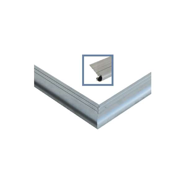 Aluminium daktrim set met kraal 905x450cm