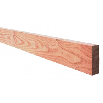 Fijnbezaagde Gording Douglas 7,5x22,5x600cm Onbehandeld