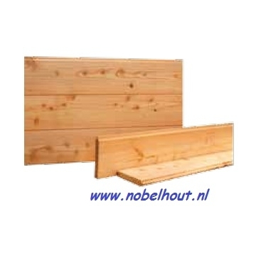 Blokhutprofiel Douglas 300cm onbehandeld