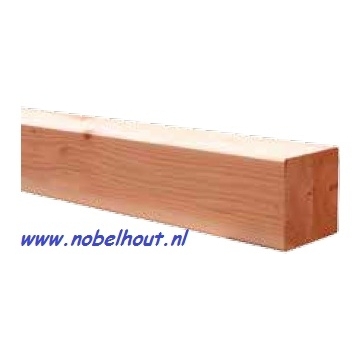 Geschaafde Paal Douglas Duplo Verlijmd 14x14x240cm Onbehandeld