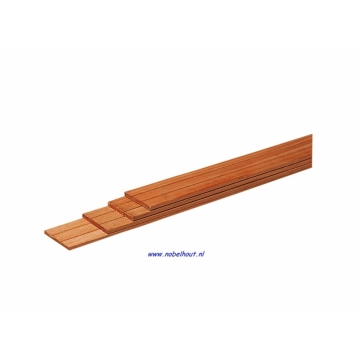 Plank Hardhout Geschaafd 1.6x14.5x395cm