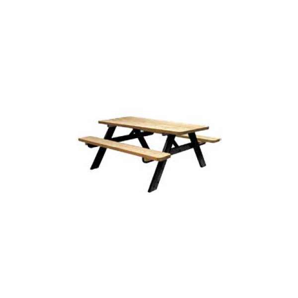 Picknicktafel Easy, zwart