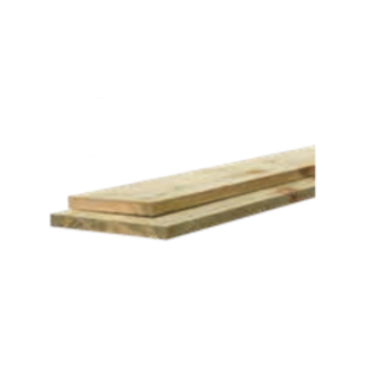 Fijnbezaagde plank vuren 1,9x14,5x180cm