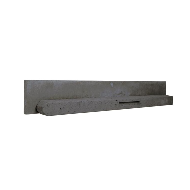 Betonplaat Antraciet 225cm