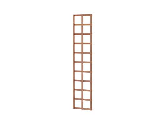 Hardhouten Trellis Rechthoek 40x180cm