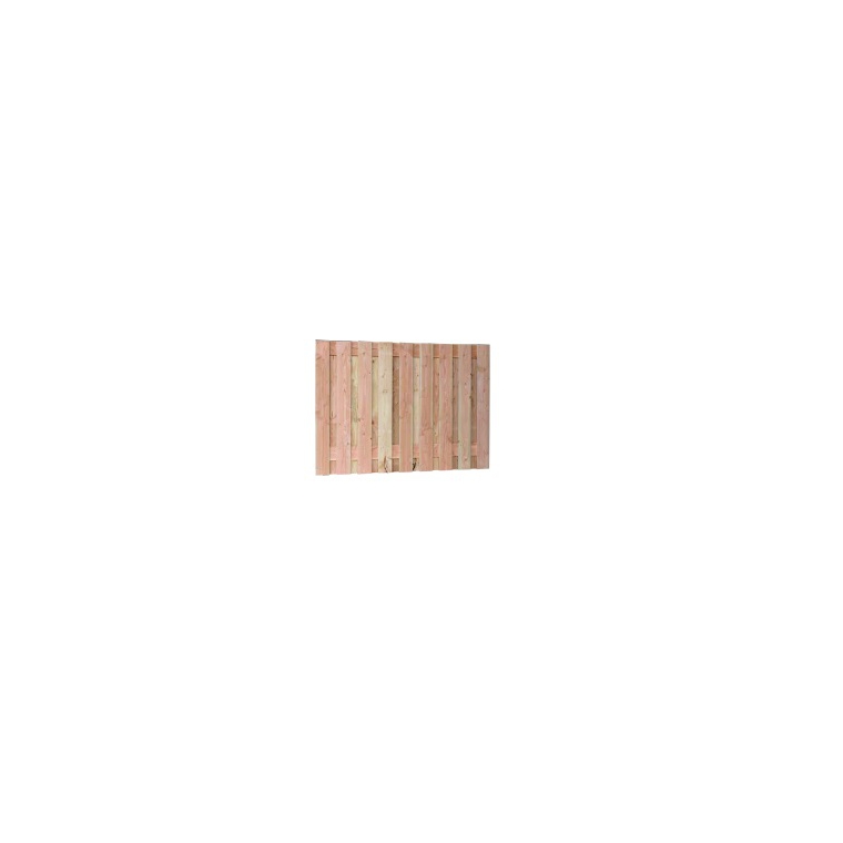 Douglas plankenscherm 19 planks fijnbezaagd 130cm