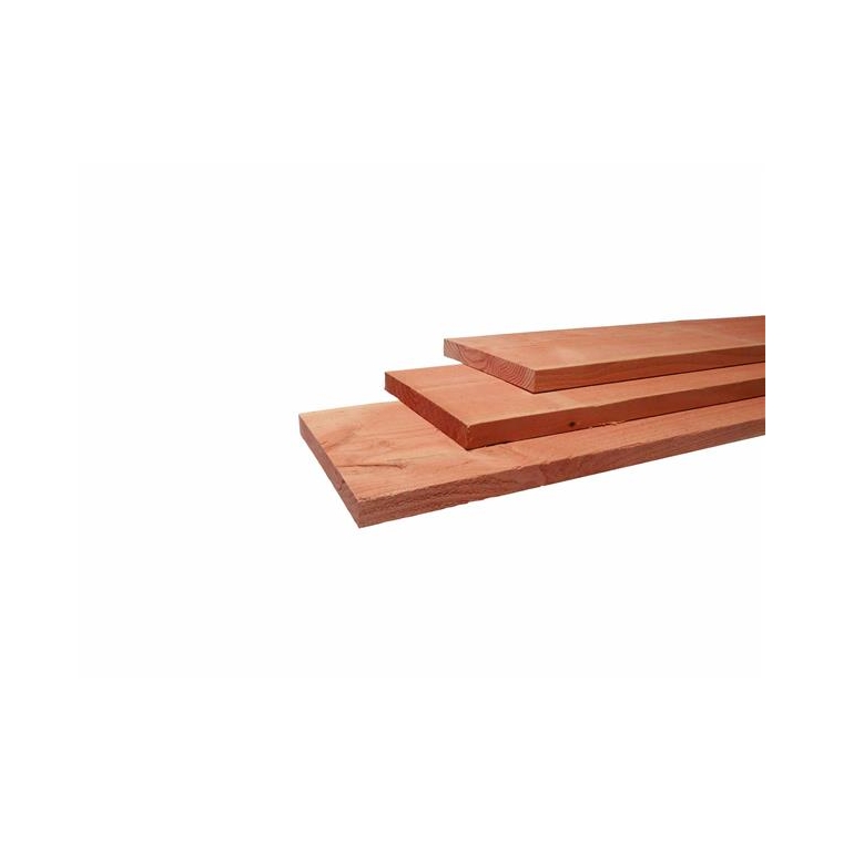 Douglas Fijnbezaagde Plank 2,2x20x500cm Blank