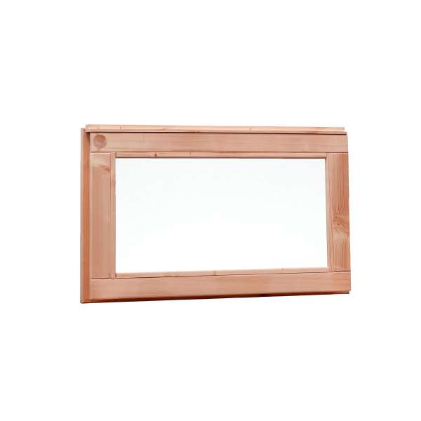 Douglas Vast Raam Melkglas Kleurloos Geimpregneerd.