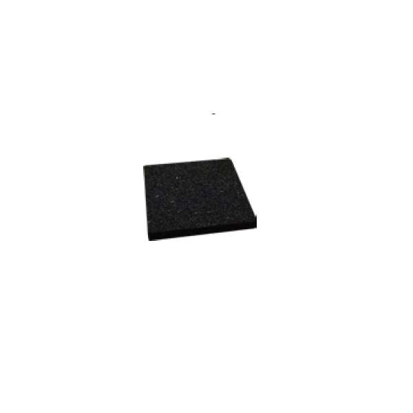 Rubber tegel 10x10x1cm